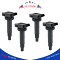 Set of 4 Ignition Coils for Toyota Camry RAV4 Highlander Lexus Scion (2002–2015)