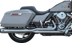 S&S Cycle 2-into-1 GNX Exhaust System for Touring (Race Only, Chrome) 550-1168