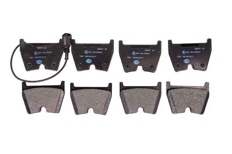 Disc Brake Pad Set for Audi TT RS Quattro, RS3 (2010–2021) - Hella Pagid 355025171