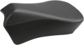 Saddlemen Heels Down Touring Pillion Pad for Motorcycle (Plain, Black)