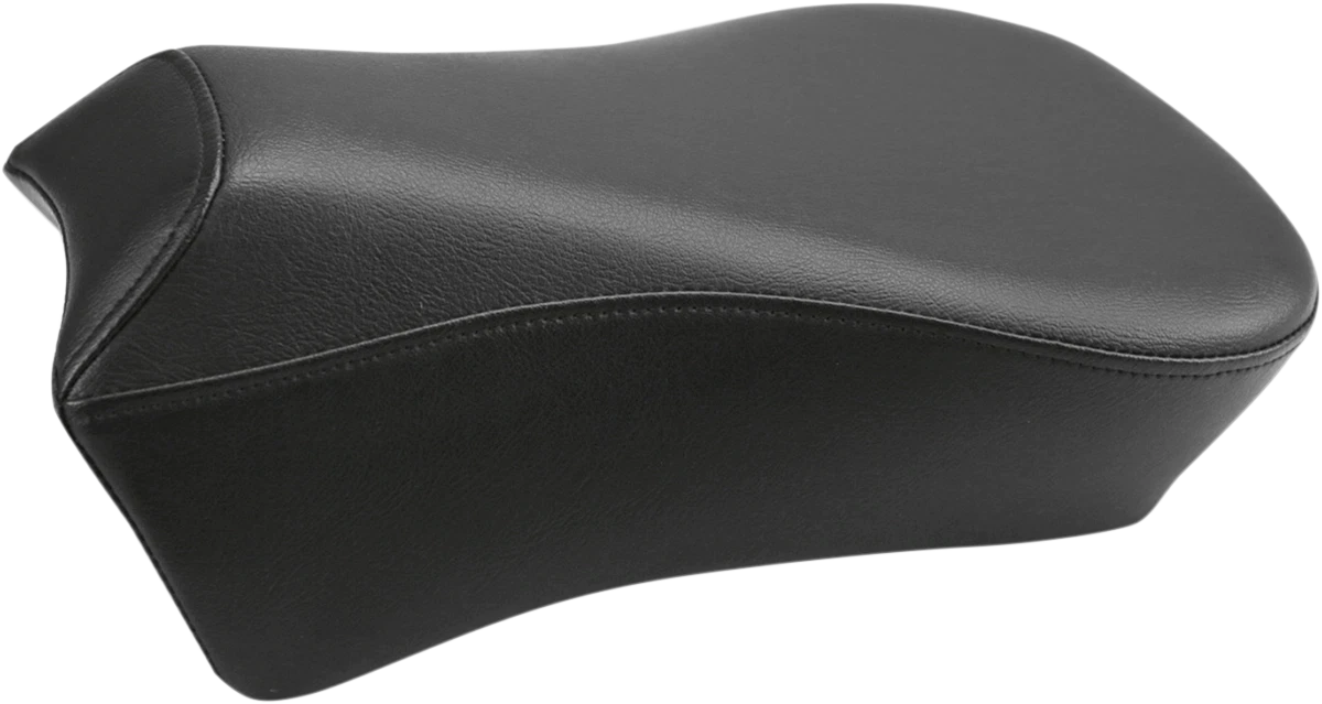 Saddlemen Heels Down Touring Pillion Pad for Motorcycle (Plain, Black)