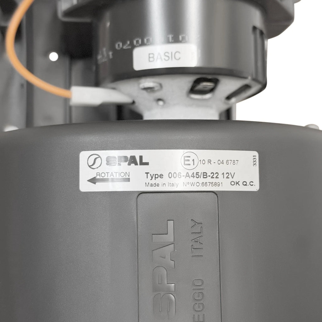 SPAL Blower Motor Assembly with 3 Speed Resistor for 12V Vehicles (2001-2008)