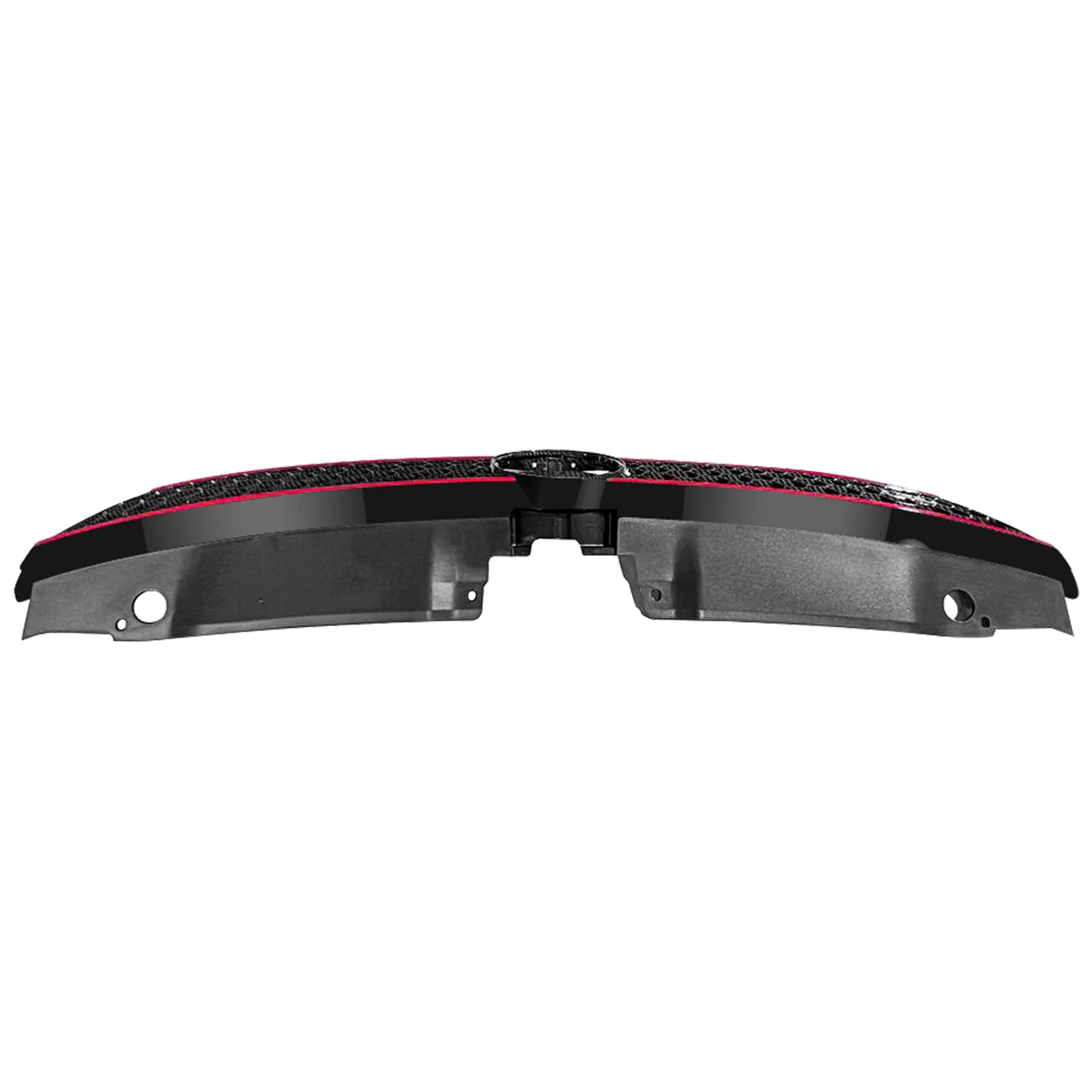 Grille for Volkswagen Jetta (2011–2014) Hex Mesh Black with Red Trim