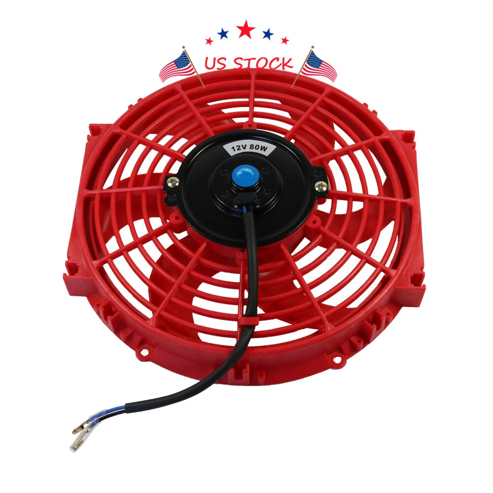 10 Inch Electric Radiator Fan for Universal Fit (12V)