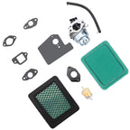 Carburetor Maintenance Kit for Lawn Mowers (Includes Fuel & Air Filters)