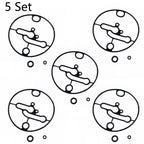 Set of 5 Carburetor Bowl Gaskets for Nikki B&S (698781, 796184, 799727)