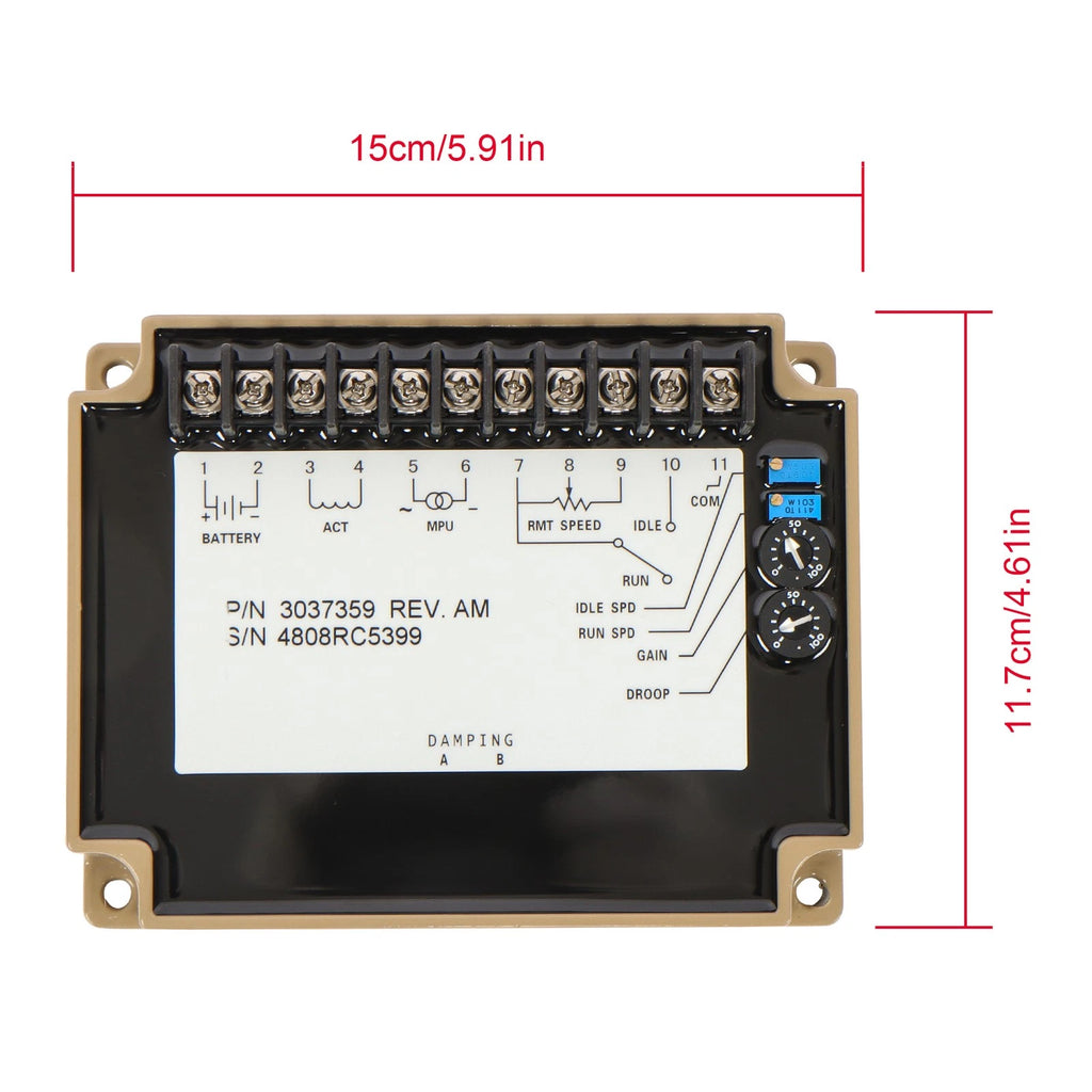 Electronic Engine Speed Controller for Cummins