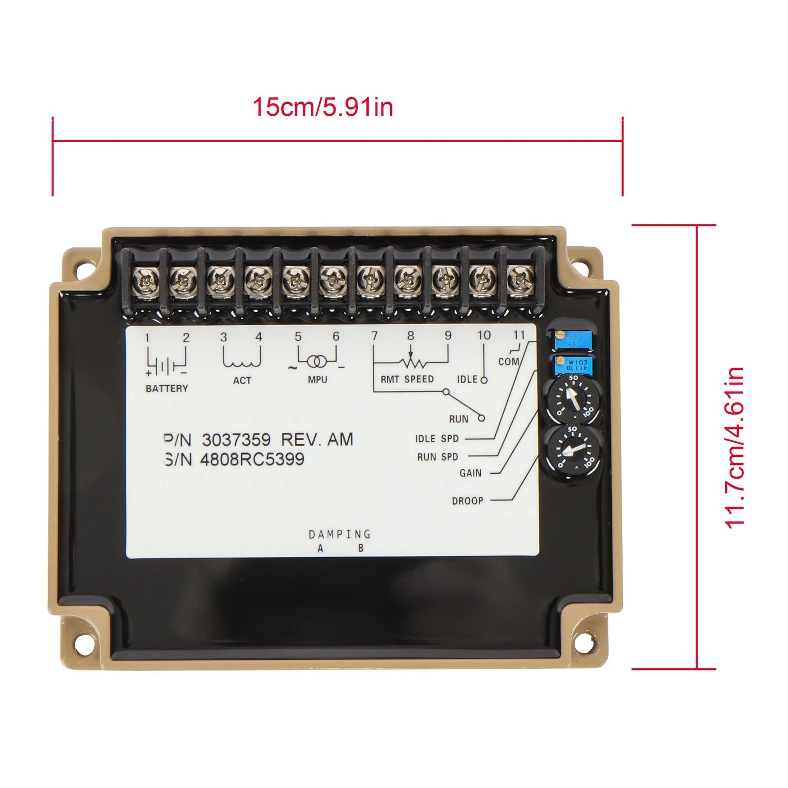 Electronic Engine Speed Controller for Cummins