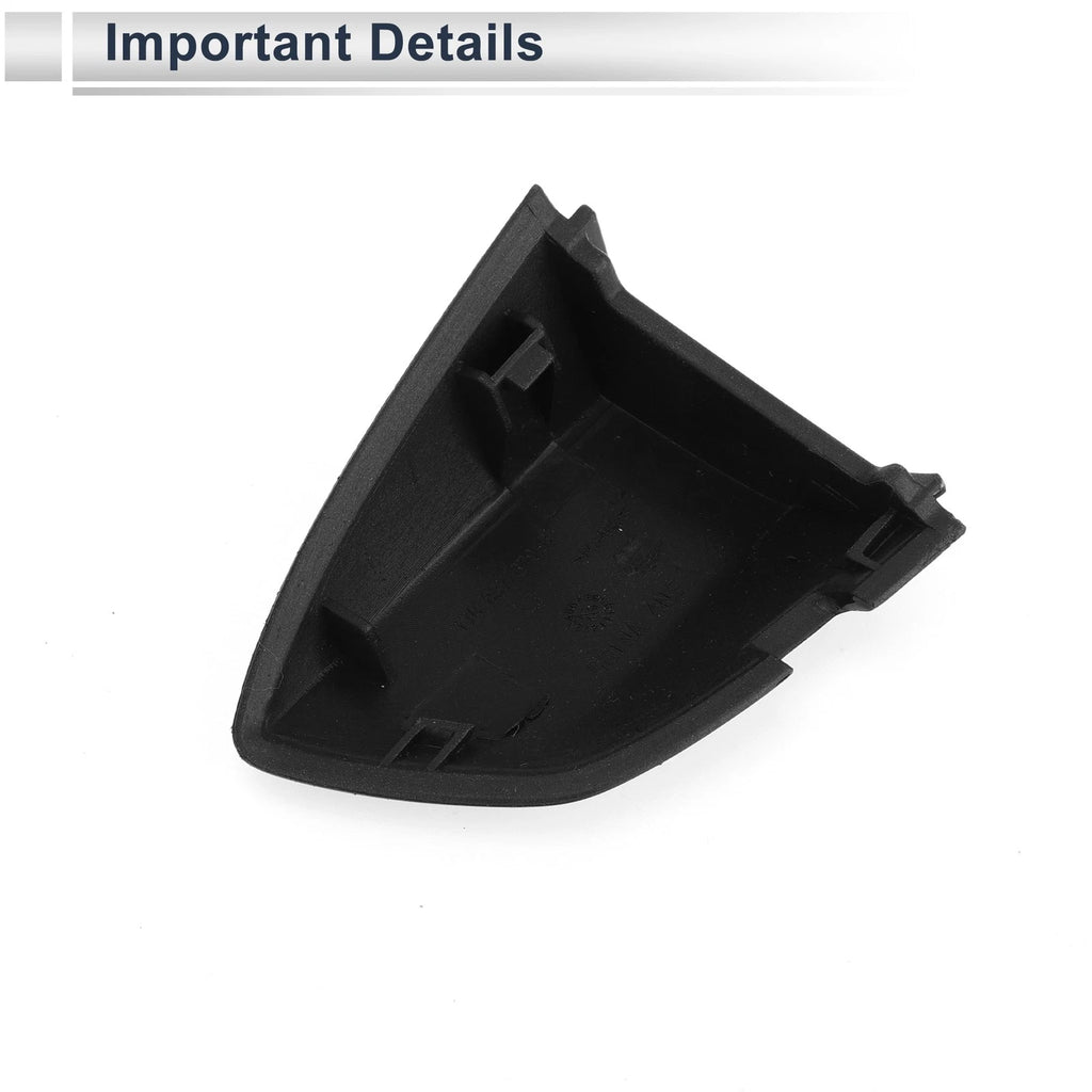 Front Left Door Handle Lock Cylinder Cover for Volkswagen Sagitta (2019–2021) Black