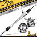 3Pcs Rack and Pinion Hub Bearing Kit for Chevy Malibu (2008–2012)