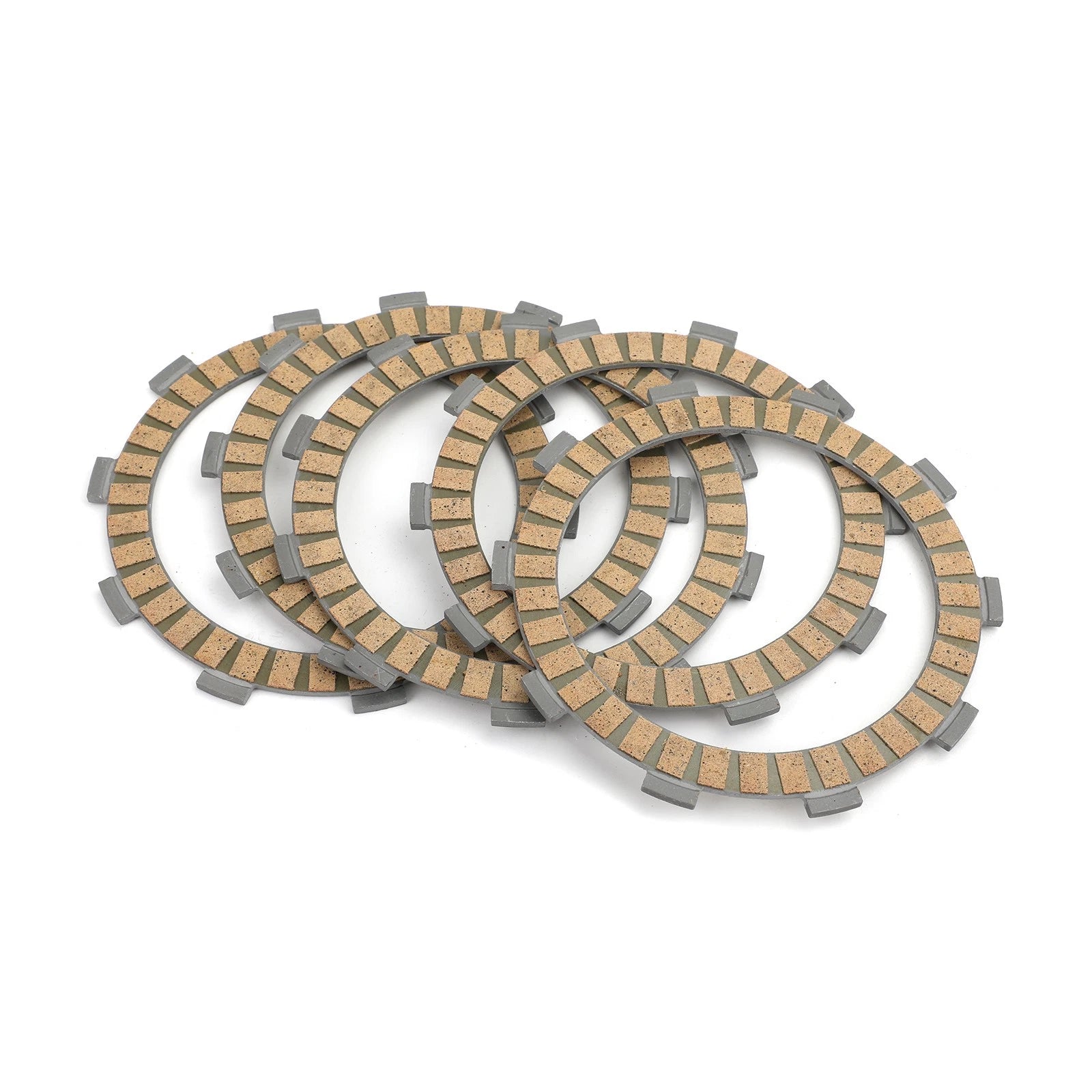 Clutch Friction Plate Kit for Yamaha SR185 (H/J), XT200 (J/K), TY125, YZ125 (X/C/F/G)