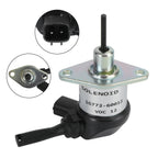12V Fuel Shut Off Solenoid 2 x for Kubota V3300 V3600