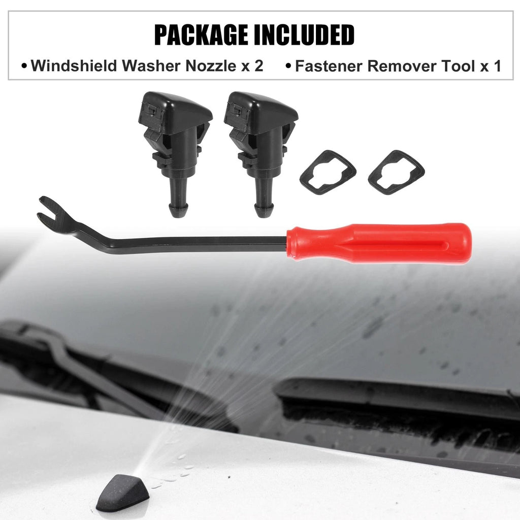 5pcs Front Windshield Washer Nozzle Kit 5303833AA for Dodge Ram (2009–2010)
