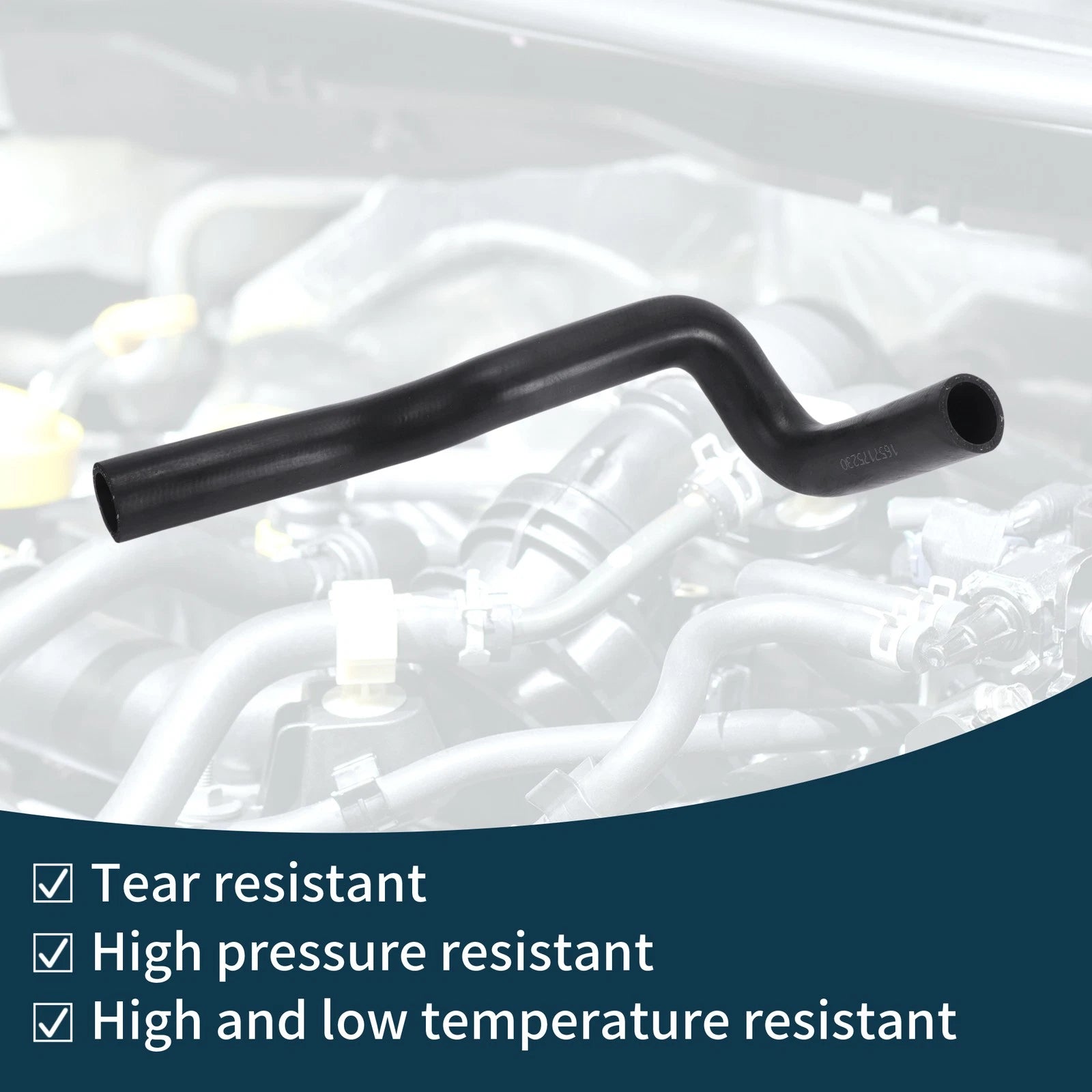 Radiator Hose No. 1657175230 for Toyota Prado (2002) Upper Hose