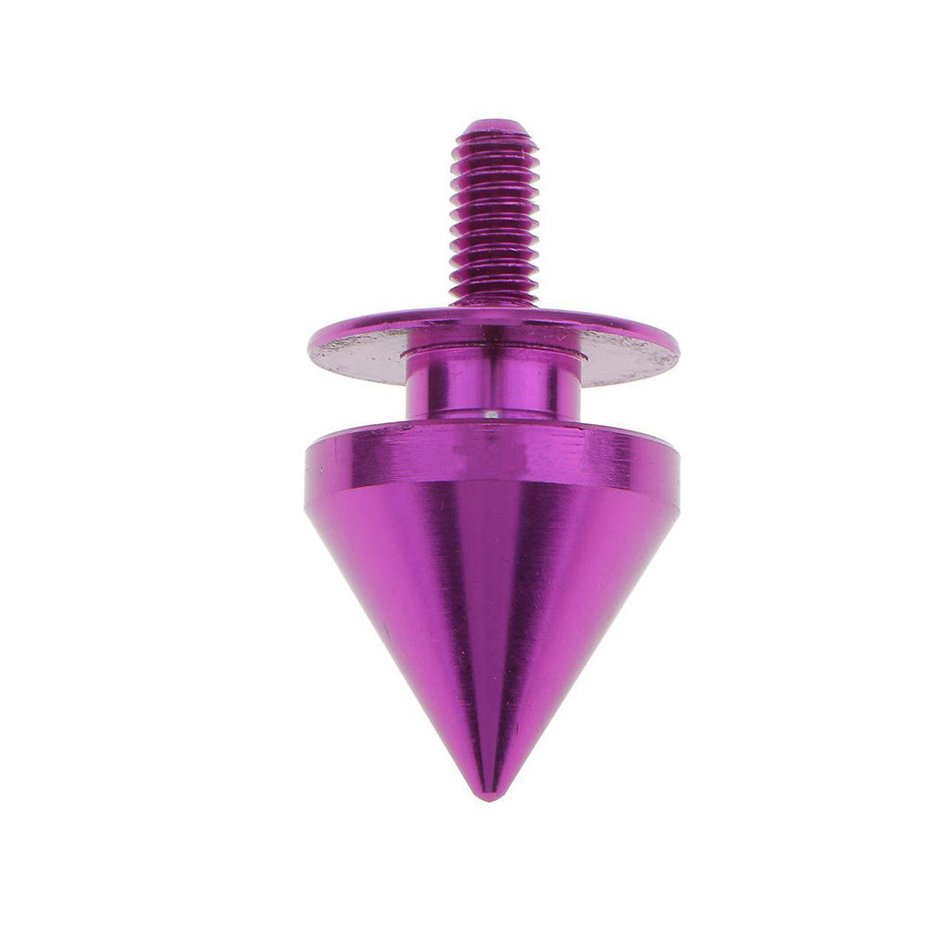 Purple Spike Front Bumper Hatch Lids Quick Release Fasteners for Alloy (2015-2015)