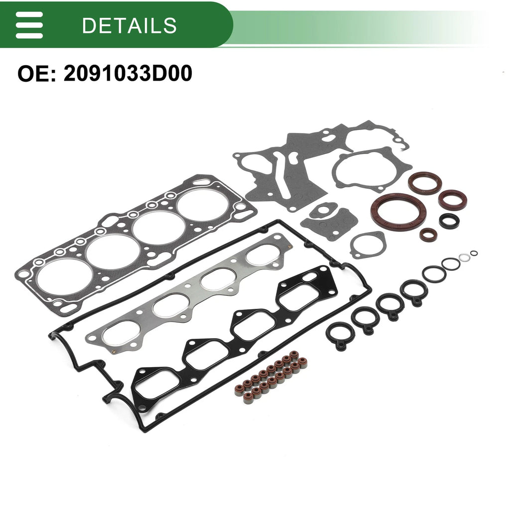 Cylinder Head Gasket Kit No. 2091033D00 for Hyundai G4CP (1 Set)