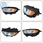 Headlight with LED DRL for Ford EcoSport (2018-2022) Chrome Housing
