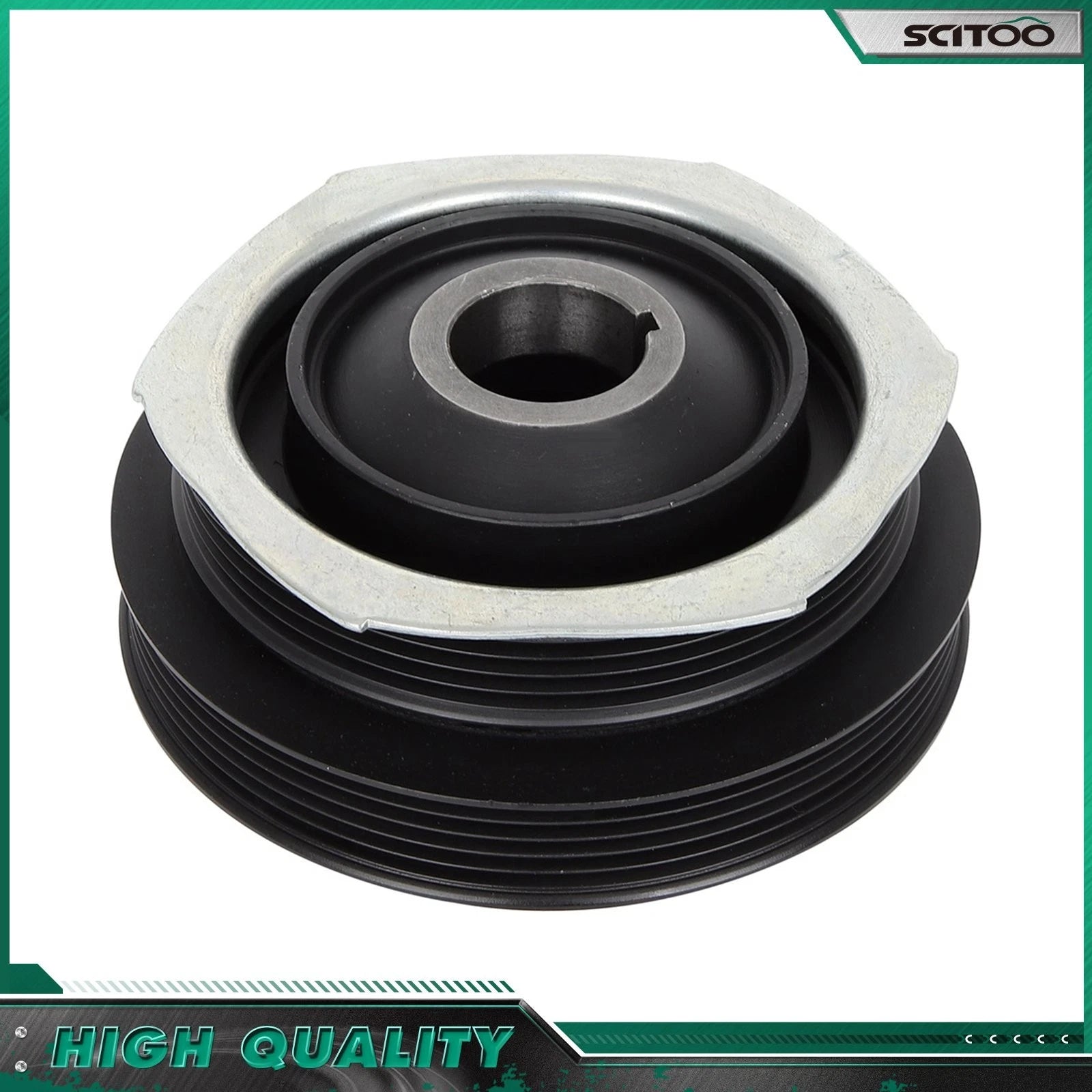 Harmonic Balancer for Ford Probe Mazda 626 MX-6 2.5L (1993–1997)