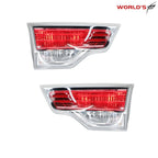 2X Tail Light for Toyota Highlander (2014–2016) Inner Driver & Passenger Side