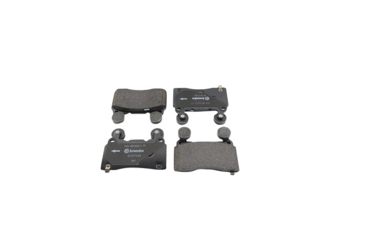 Set of 4 ACDelco Front Disc Brake Pads for Chevrolet Camaro SS (2010–2015)
