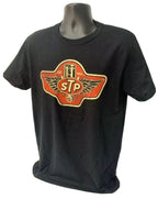 STP Fuel Oil Red Piston Wings Logo T Shirt for Automotive Enthusiasts (Unisex)