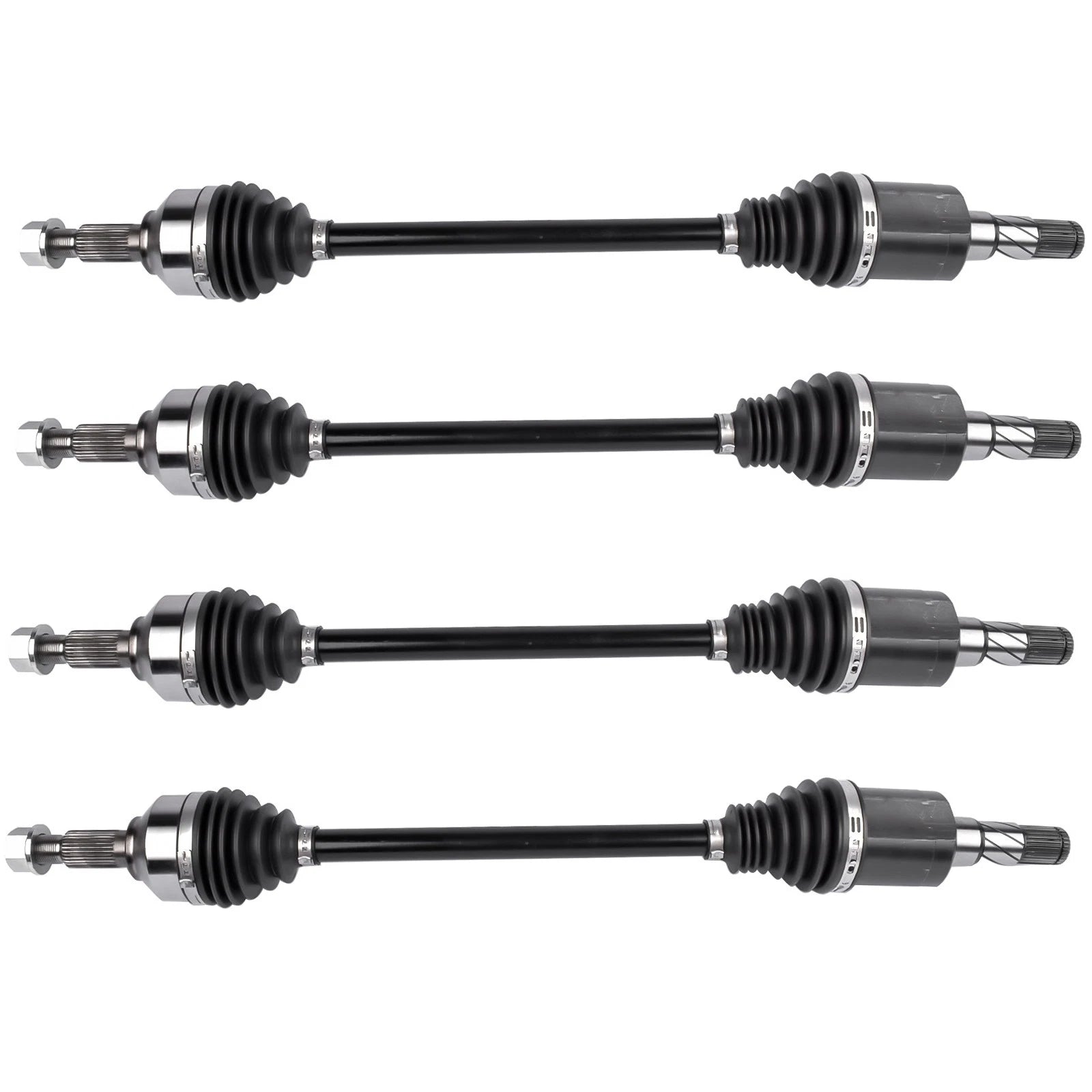 2 Pairs Rear CV Axle Shafts for Tesla Model 3 (2017–2021)