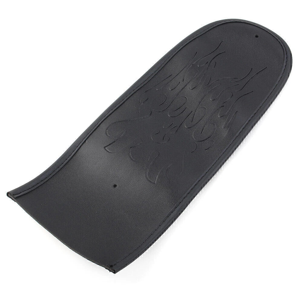 PU Leather Rear Flame Stitching for Harley Dyna Fat Bob Street Glide