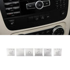 CD Panel Function Switch Cover Trim for Benz GLK Class X204 (2009-2015)
