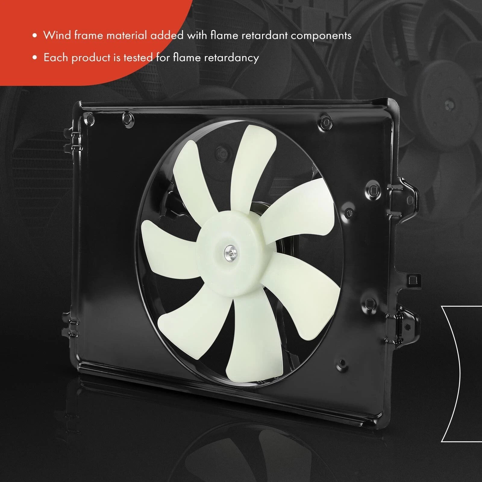 Cooling Fan Assembly with Shroud for Honda Pilot (2009-2015)