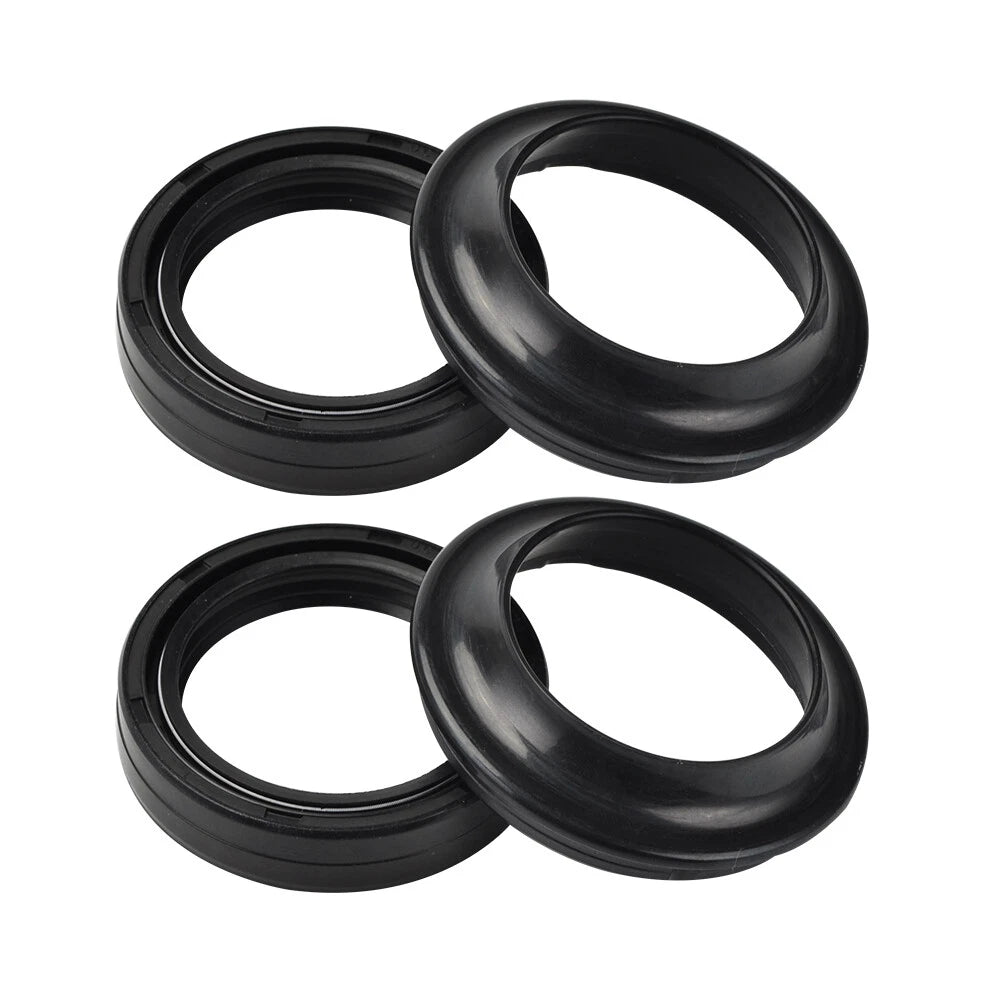 Front Fork Oil Seals and Dust Seals Kit for Honda VF700F Interceptor (1984–1985)
