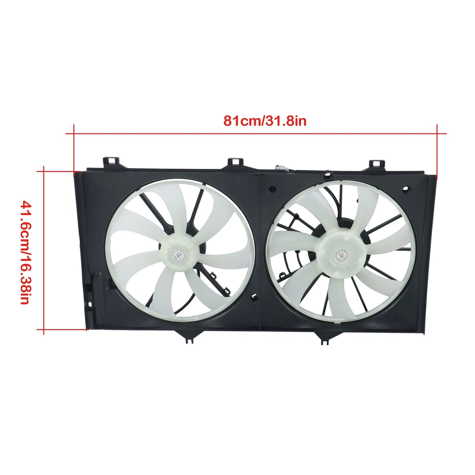 Dual Radiator Cooling Fan Assembly for Toyota Avalon (2005–2012)
