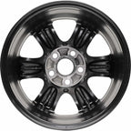 Alloy Wheel Rim Silver 16x6.5 Replacement for Toyota Highlander (2001–2007)