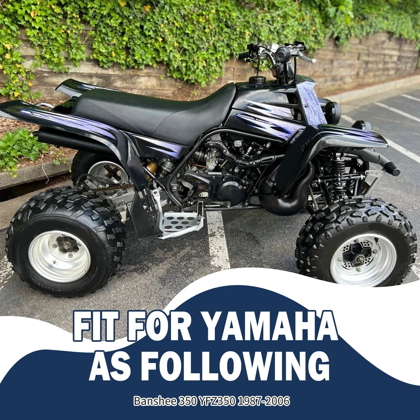 Air Box Lid Cover Cap & Seal for Yamaha Banshee (1987–2006)