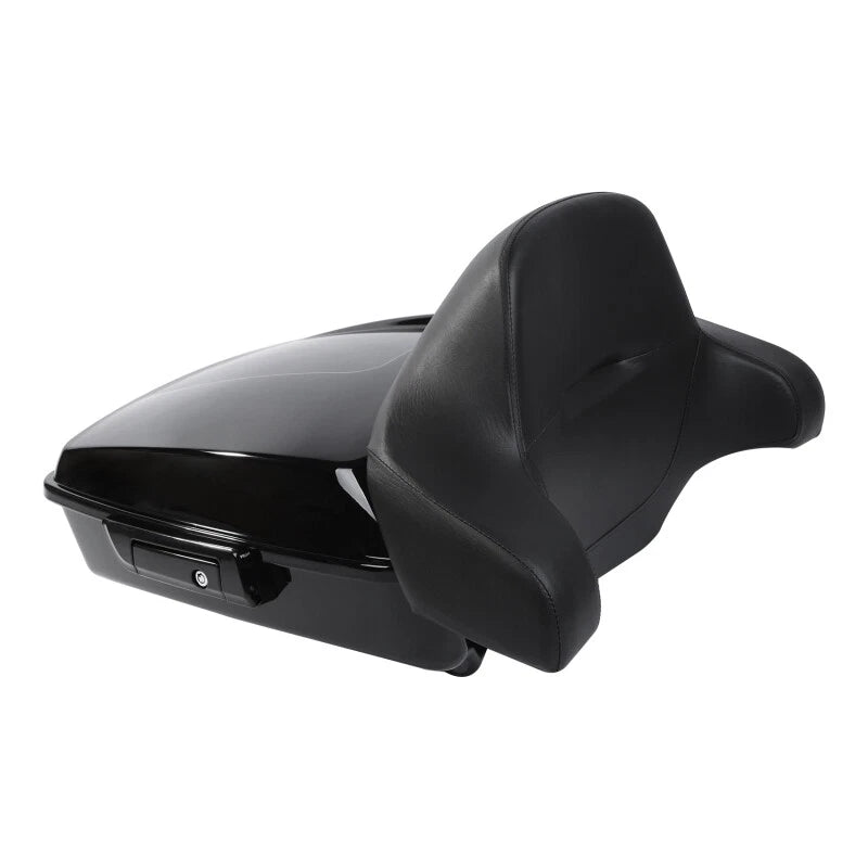 Chopped Trunk Backrest Pad for Harley Touring CVO Road Glide (2014–2026)