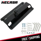5th Wheel Gooseneck Hitch for Trailer (25,000 lbs, 2-5/16" Bent Plate Ball)