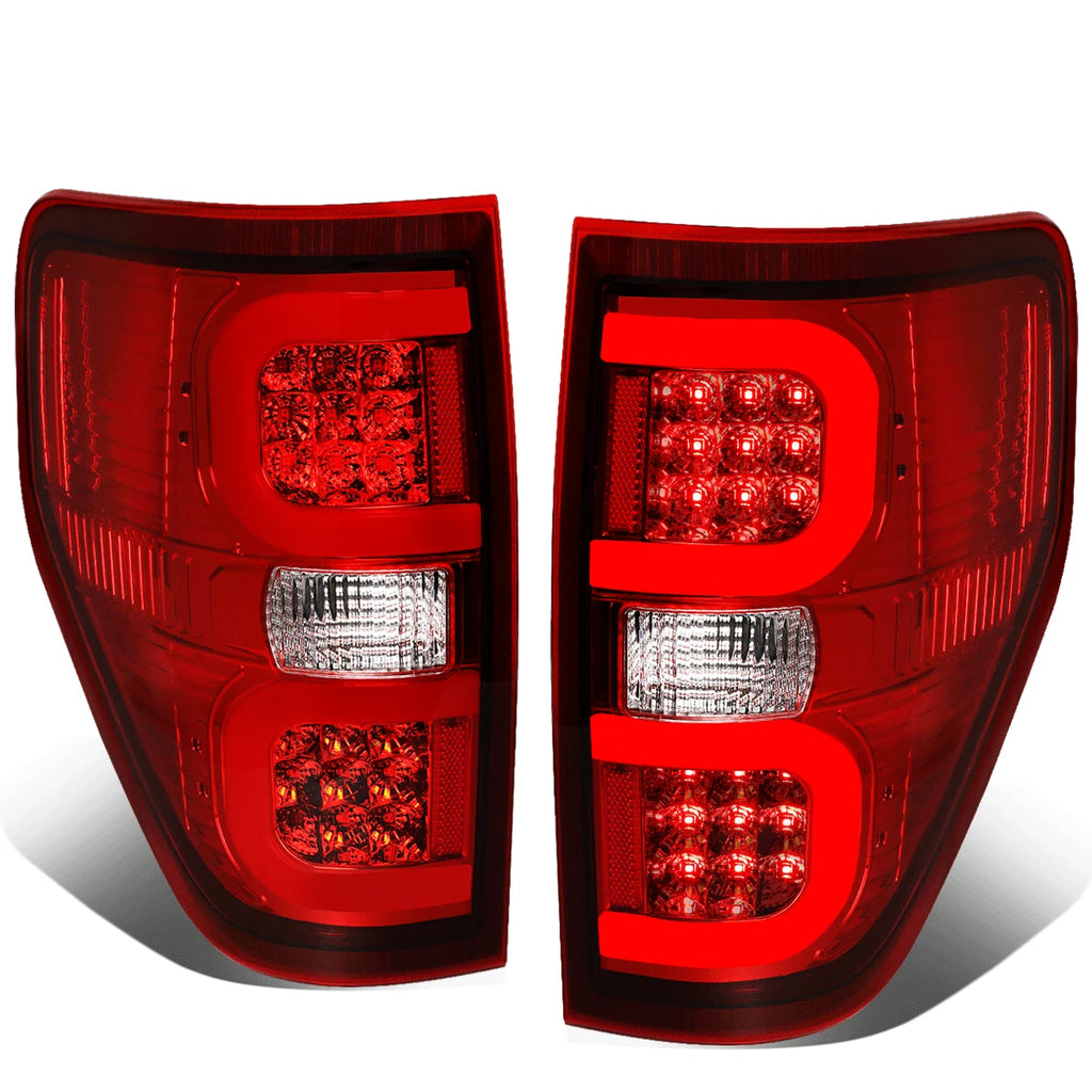 Tron Style LED Bar Tail Brake Light Reverse Lamps for Ford F150 (2009–2014)