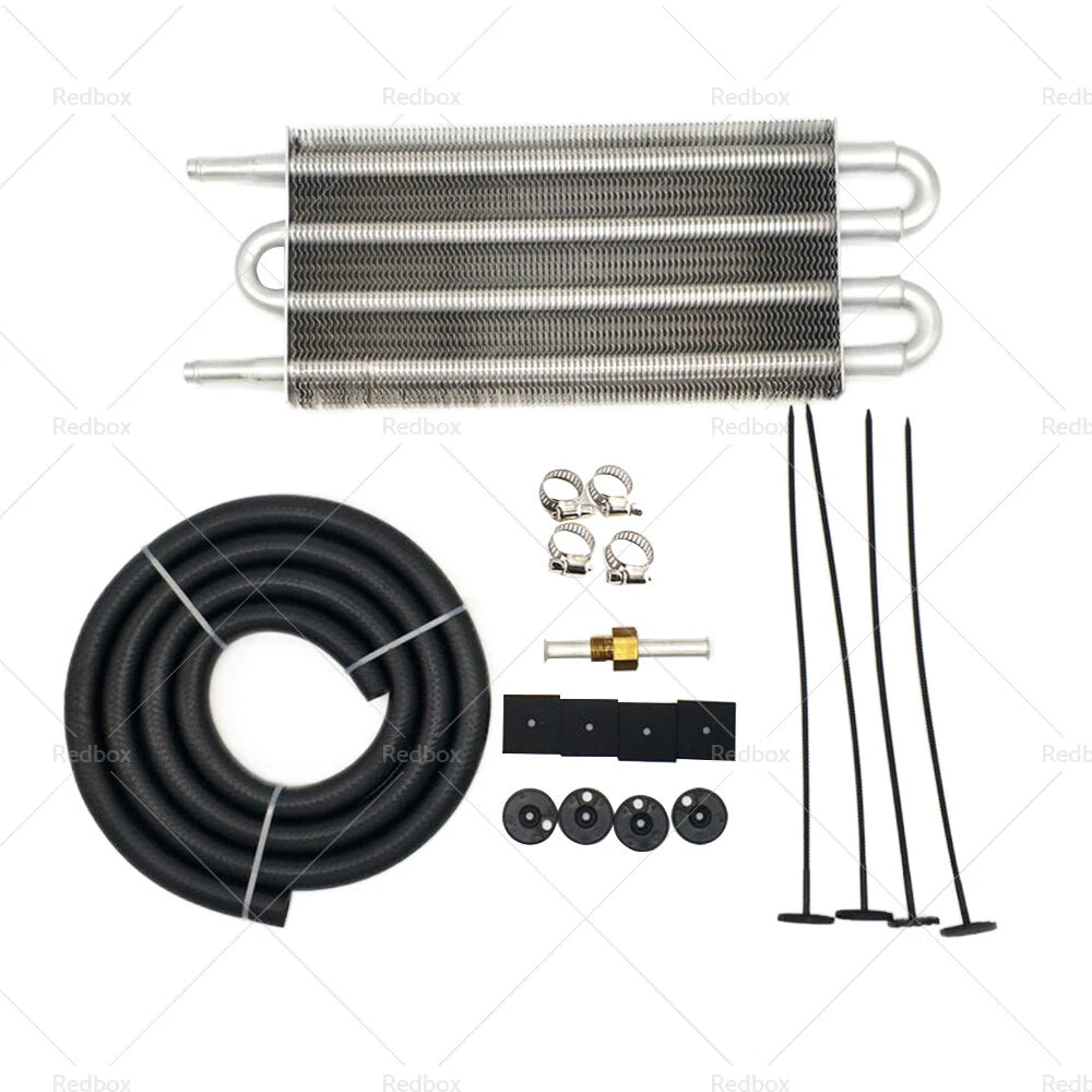 4 Row Transmission Oil Cooler Radiator Kit for Chevy GMC (Universal)