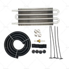 4 Row Transmission Oil Cooler Radiator Kit for Chevy GMC (Universal)