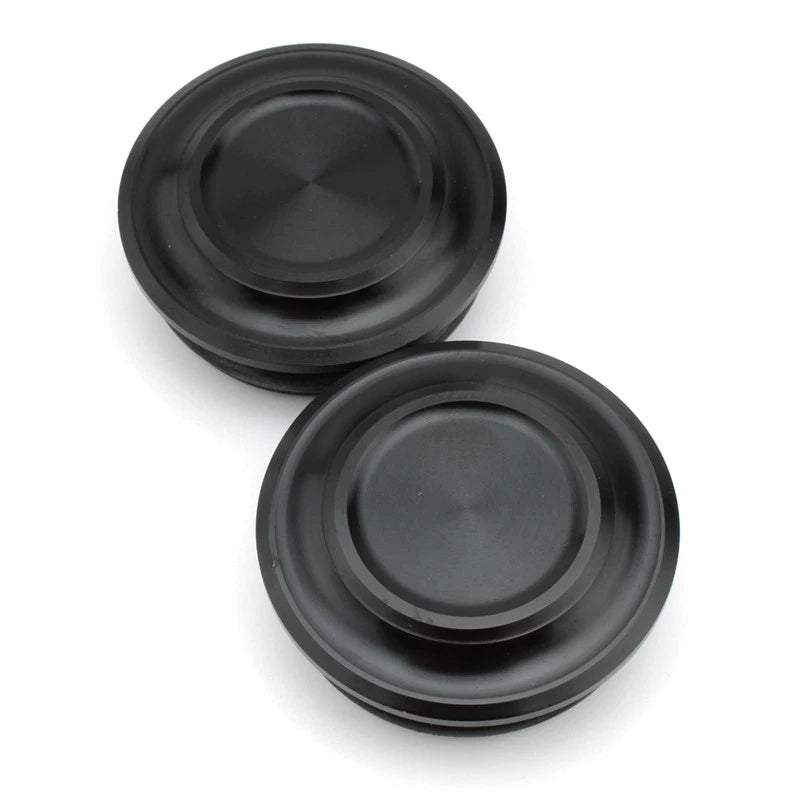 Black Frame End Caps Blanking Plugs for Honda CMX500 Rebel 500 (2020–2021)