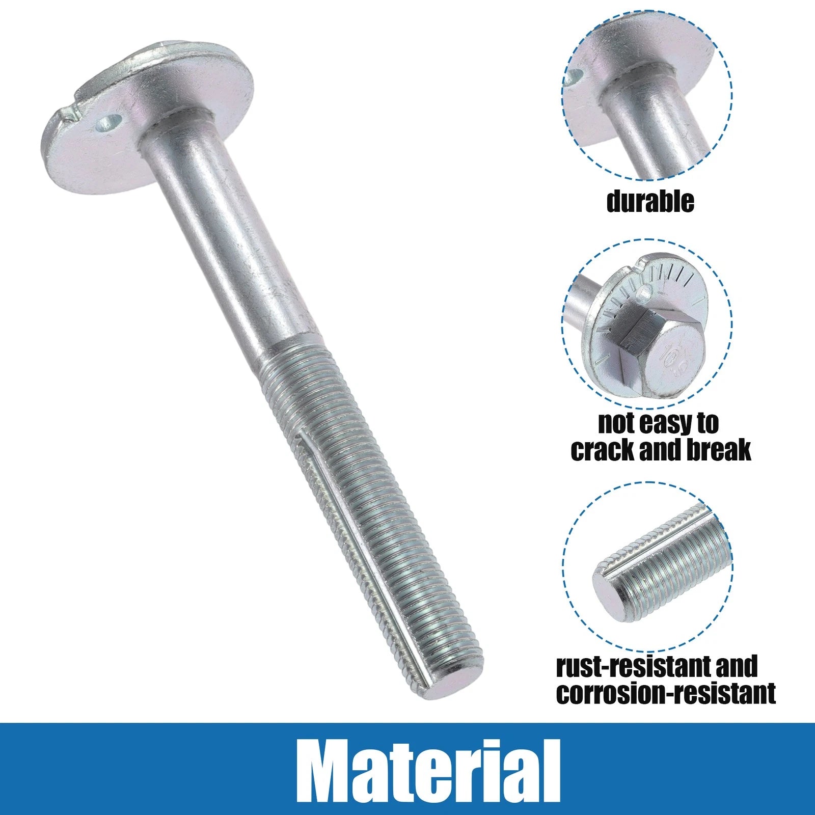Lower Control Arm Adjust Bolt for Nissan Frontier (2005–2023) No. 545807S000