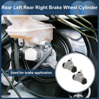 Set of 2 Brake Wheel Cylinders No.W37872 for Nissan D21 (1988–1994)