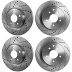 Front & Rear Brake Disc Rotors for Nissan Maxima, 370Z, INFINITI QX50, Q40