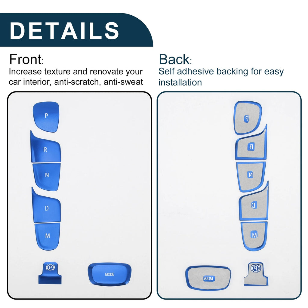 Set of 1 Gear Shift Handbrake Panel Button Switch Cover for Buick Envision (2016–2023)