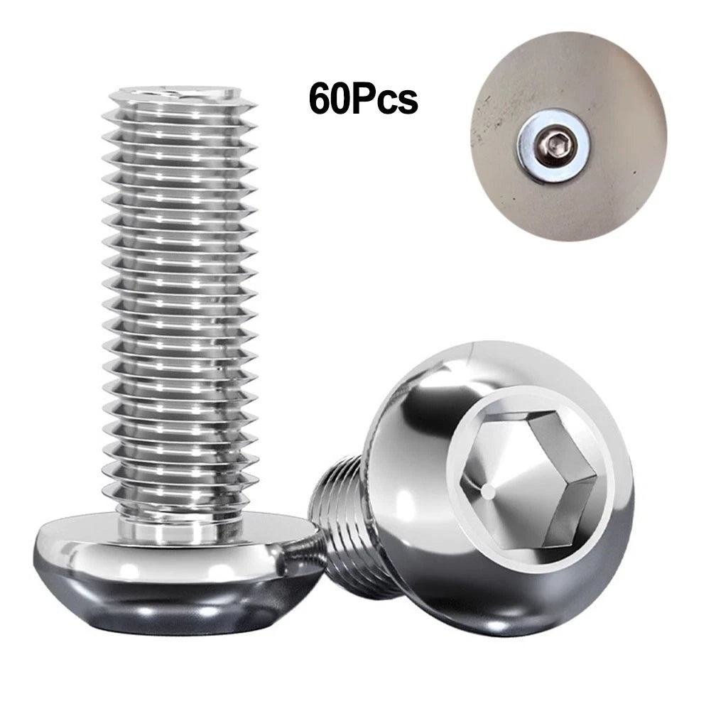 DIY Repair Kit M5x25mm Screws for Universal Applications (304 Stainless Steel)