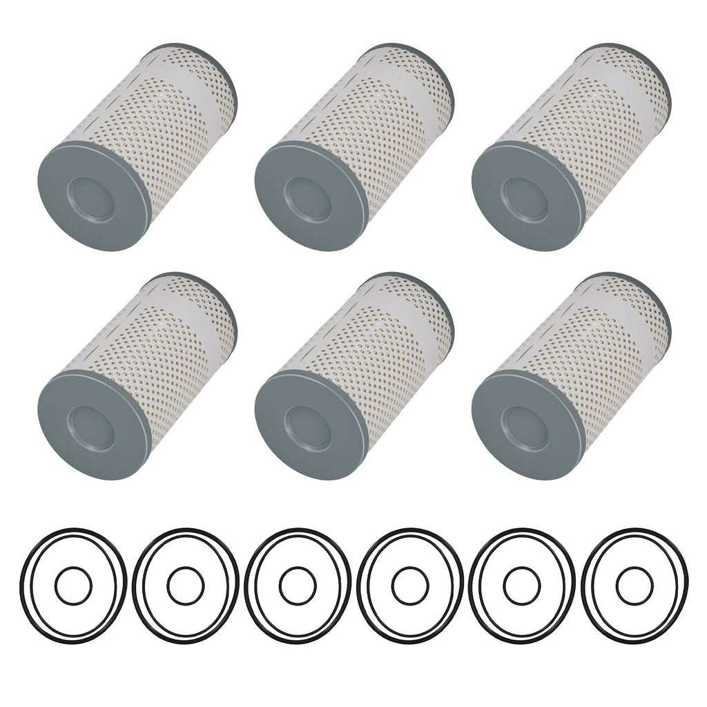 6PCS Diesel Filter FF5369 for Freightliner International L3578FN (N/A)