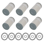 6PCS Diesel Filter FF5369 for Freightliner International L3578FN (N/A)