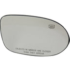 Heated Passenger Right Side Mirror Glass for Jeep Patriot Compass