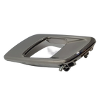 Front/Rear Left Inner Door Handle Dark Chrome for Ford Ranger (2011–2022)