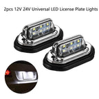 2Pcs LED Signal Tail Lamps for Car Truck Trailer (12V 24V)