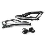 1 Pair LED Fog Lamp Bezel for Hyundai Sonata (2015-2016)